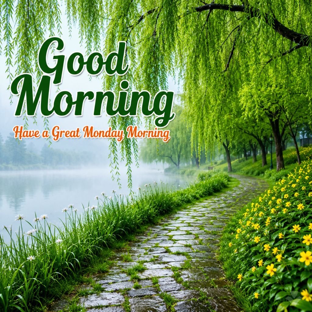 good morning images monday