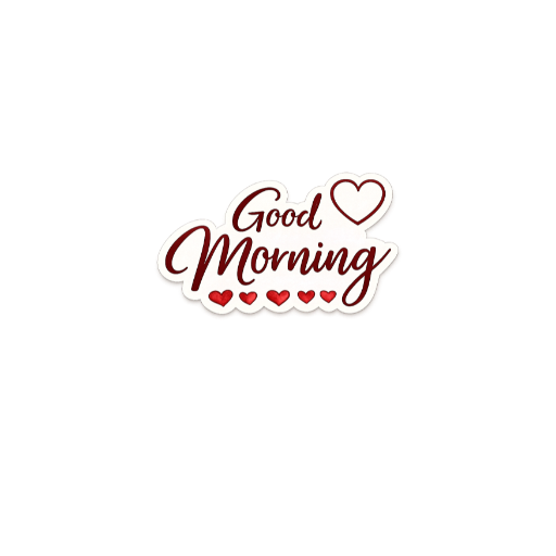 goodmorning sticker