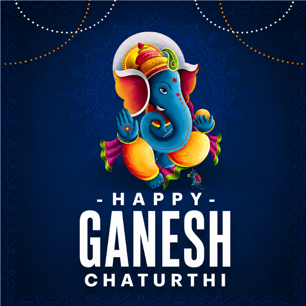 Happy ganesh chaturthi hd wallpaper