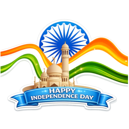 India independence day sticker