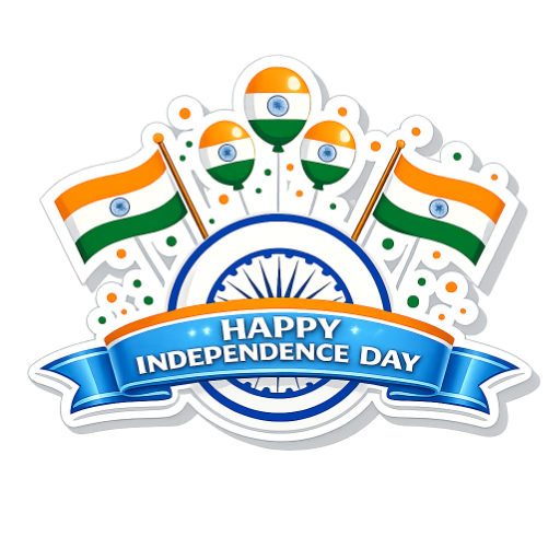 Sticker independence day for whatsapp