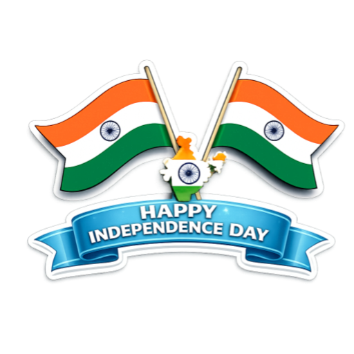 happy independence day sticker