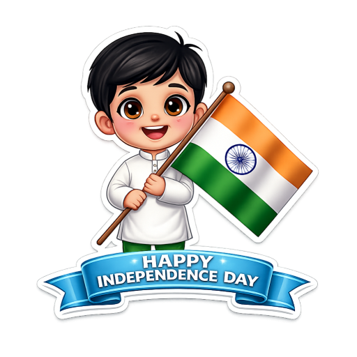 independence day sticker for whatsapp