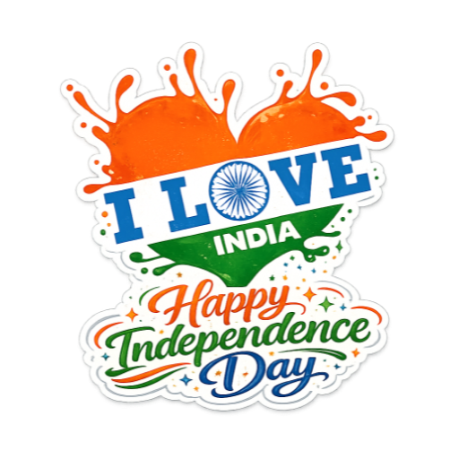 independence day sticker