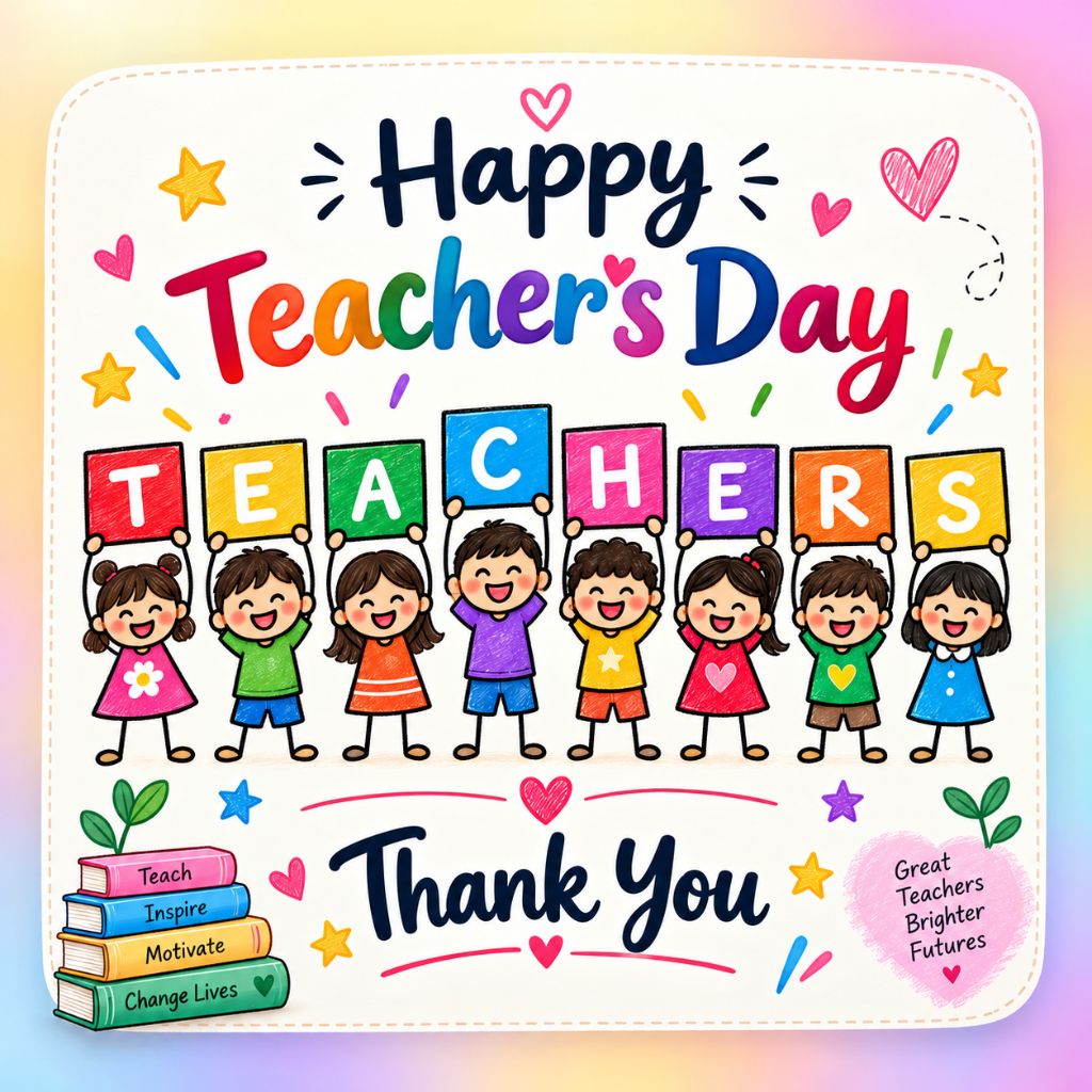 happy teachers day wishes beautiful images